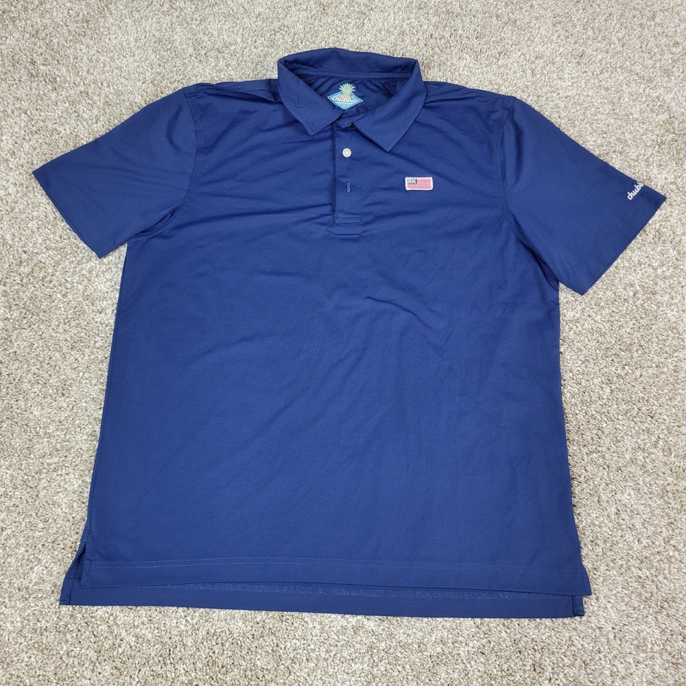 Chubbies Mens Medium Solid Navy USA Patch Perform… - image 2